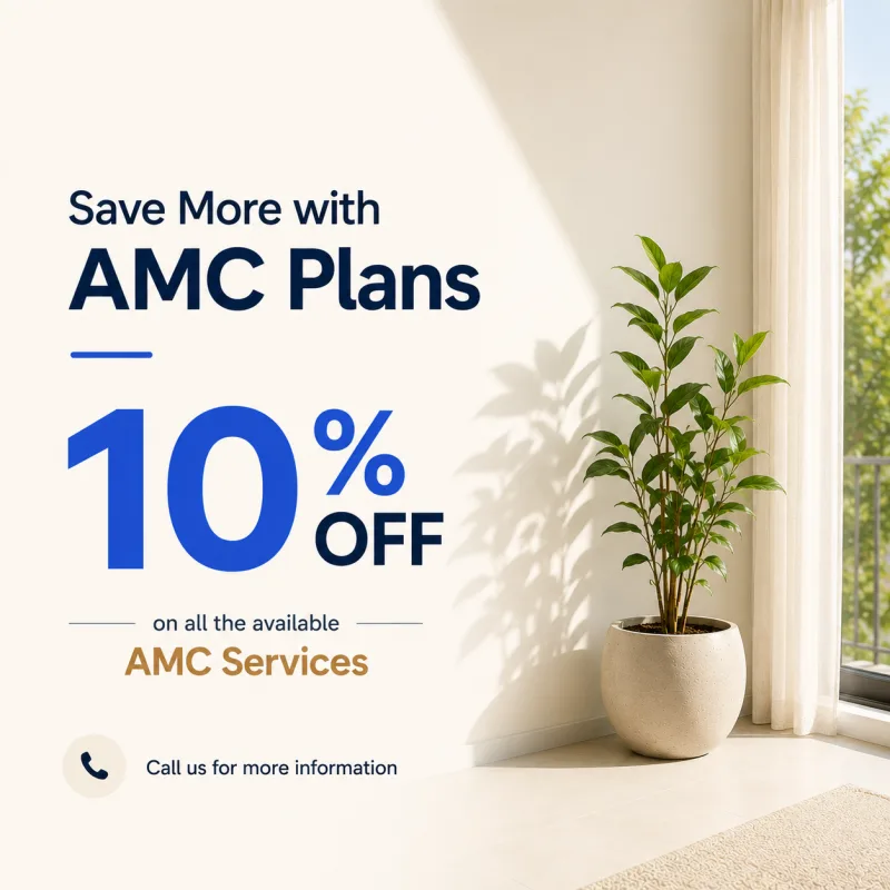 10% OFF on all AMC Services