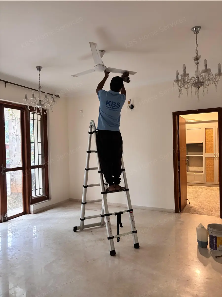 KBS technician at work