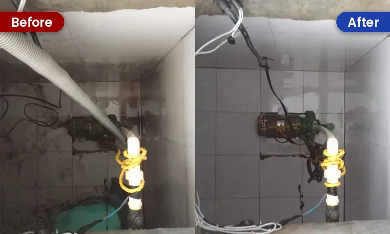 Sump cleaning before and after in Bengaluru by KBS Home Services (1)