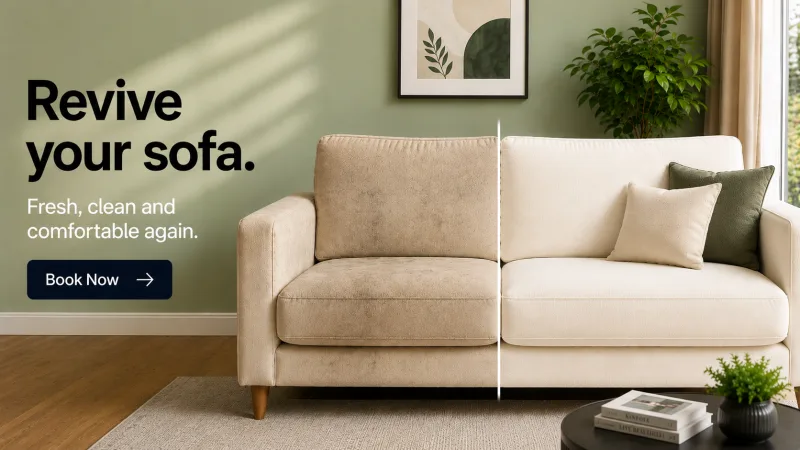 Sofa Cleaning in Bengaluru by KBS Home Services